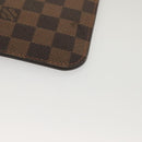 LOUIS VUITTON Damier Ebene Neverfull MM Pouch LV Auth 135978-16
