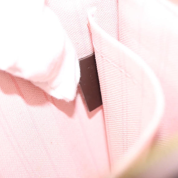 LOUIS VUITTON Damier Ebene Neverfull MM Pouch LV Auth 135978