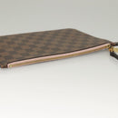 LOUIS VUITTON Damier Ebene Neverfull MM Pouch LV Auth 135978-6