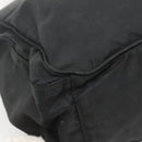 PRADA Shoulder Bag Nylon Black Silver Auth 135983-16