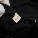 PRADA Shoulder Bag Nylon Black Silver Auth 135983-12