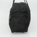 PRADA Shoulder Bag Nylon Black Silver Auth 135983-4