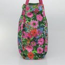 PRADA Tote Bag Nylon Multicolor Silver Auth 135984-3