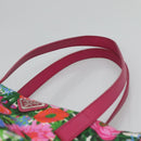PRADA Tote Bag Nylon Multicolor Silver Auth 135984-14