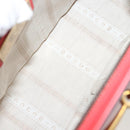 GUCCI Hand Bag Enamel 2way Red Gold 371925 Auth 135992-16