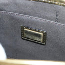 FENDI Chain Shoulder Bag Leather Gold Auth 135997-19