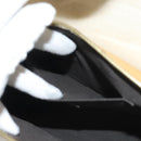 FENDI Chain Shoulder Bag Leather Gold Auth 135997-22