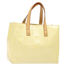 LOUIS VUITTON Monogram Vernis Reade PM Hand Bag Perle M91336 LV Auth 136003-1