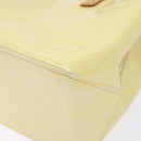 LOUIS VUITTON Monogram Vernis Reade PM Hand Bag Perle M91336 LV Auth 136003-14