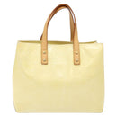 LOUIS VUITTON Monogram Vernis Reade PM Hand Bag Perle M91336 LV Auth 136003-13