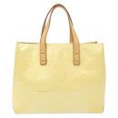 LOUIS VUITTON Monogram Vernis Reade PM Hand Bag Perle M91336 LV Auth 136003-2