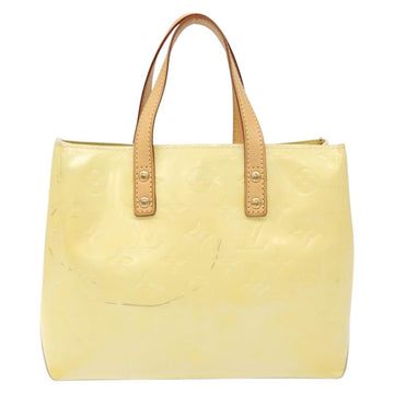 LOUIS VUITTON Monogram Vernis Reade PM Hand Bag Perle M91336 LV Auth 136003 - 0