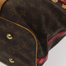 LOUIS VUITTON Monogram Ruby Sarina MM Tote Bag Red M95611 LV Auth 136007-15
