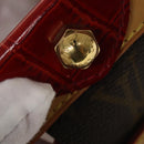 LOUIS VUITTON Monogram Ruby Sarina MM Tote Bag Red M95611 LV Auth 136007-19