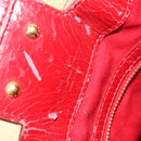 LOUIS VUITTON Monogram Ruby Sarina MM Tote Bag Red M95611 LV Auth 136007-10