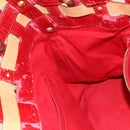 LOUIS VUITTON Monogram Ruby Sarina MM Tote Bag Red M95611 LV Auth 136007-21