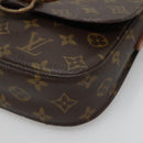 LOUIS VUITTON Monogram Monogram Saint Cloud MM Shoulder Bag M51243 Auth 136010-15