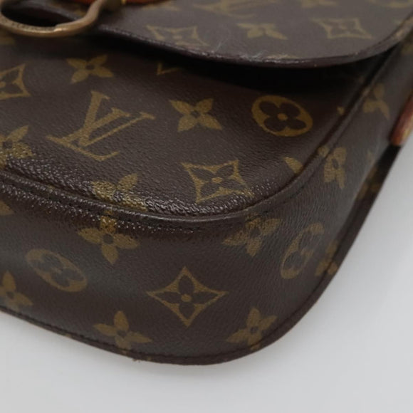 LOUIS VUITTON Monogram Monogram Saint Cloud MM Shoulder Bag M51243 Auth 136010