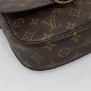 LOUIS VUITTON Monogram Monogram Saint Cloud MM Shoulder Bag M51243 Auth 136010-16