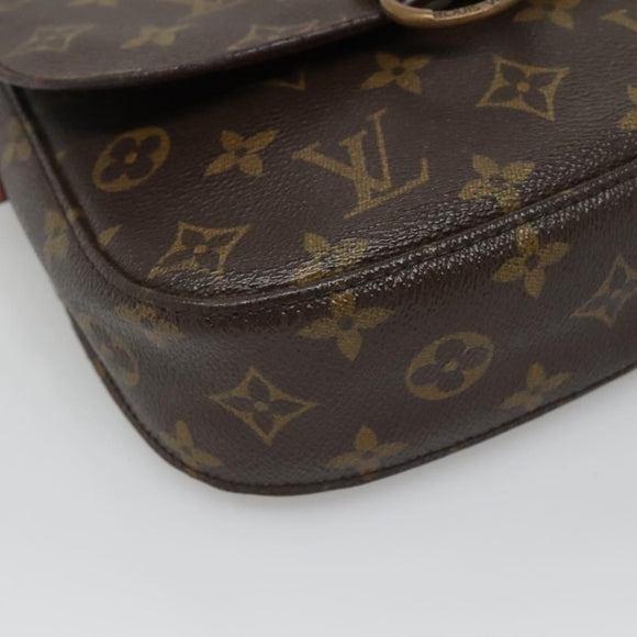 LOUIS VUITTON Monogram Monogram Saint Cloud MM Shoulder Bag M51243 Auth 136010