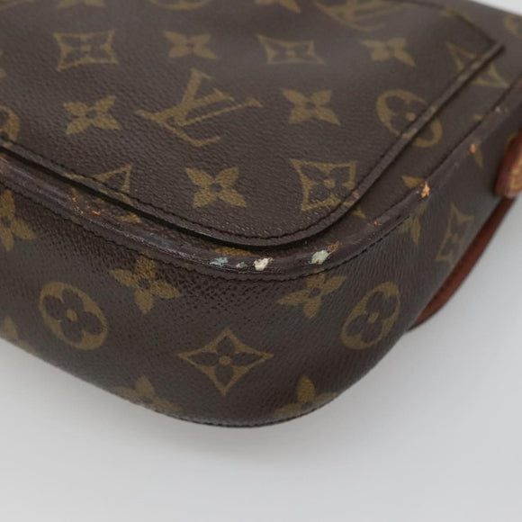 LOUIS VUITTON Monogram Monogram Saint Cloud MM Shoulder Bag M51243 Auth 136010