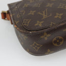 LOUIS VUITTON Monogram Monogram Saint Cloud MM Shoulder Bag M51243 Auth 136010-17