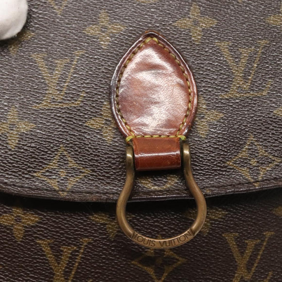 LOUIS VUITTON Monogram Monogram Saint Cloud MM Shoulder Bag M51243 Auth 136010