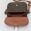 LOUIS VUITTON Monogram Monogram Saint Cloud MM Shoulder Bag M51243 Auth 136010-19