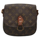 LOUIS VUITTON Monogram Monogram Saint Cloud MM Shoulder Bag M51243 Auth 136010-13