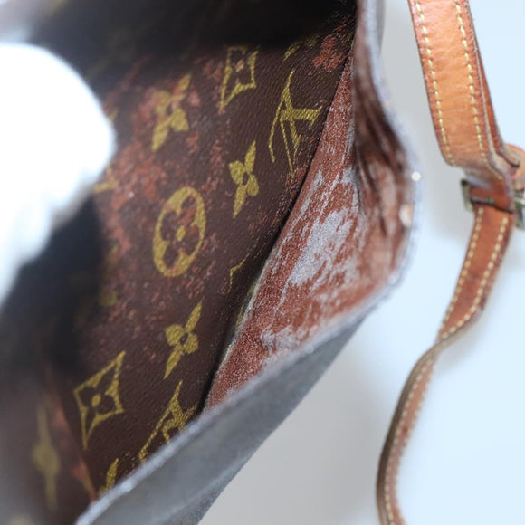 LOUIS VUITTON Monogram Monogram Saint Cloud MM Shoulder Bag M51243 Auth 136010