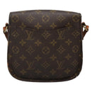 LOUIS VUITTON Monogram Monogram Saint Cloud MM Shoulder Bag M51243 Auth 136010-2