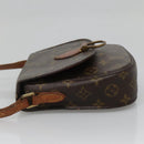 LOUIS VUITTON Monogram Monogram Saint Cloud MM Shoulder Bag M51243 Auth 136010-3