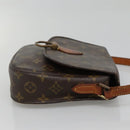 LOUIS VUITTON Monogram Monogram Saint Cloud MM Shoulder Bag M51243 Auth 136010-4