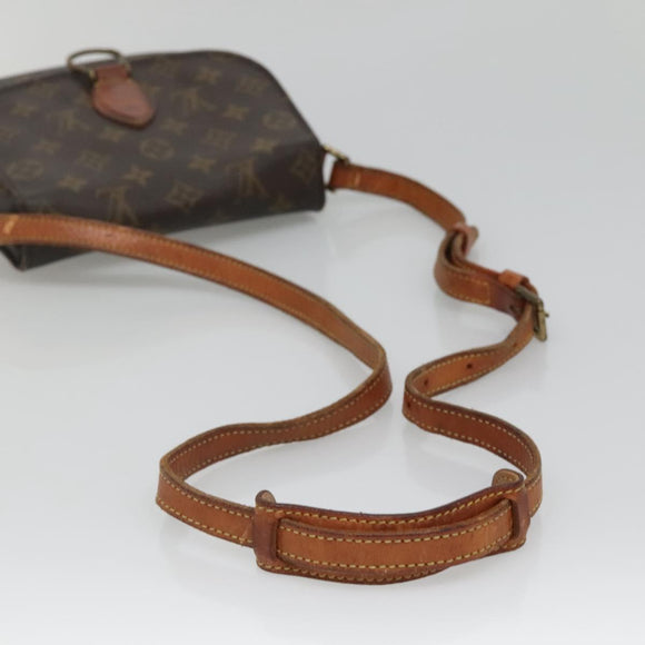 LOUIS VUITTON Monogram Monogram Saint Cloud MM Shoulder Bag M51243 Auth 136010