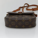 LOUIS VUITTON Monogram Monogram Saint Cloud MM Shoulder Bag M51243 Auth 136010-5