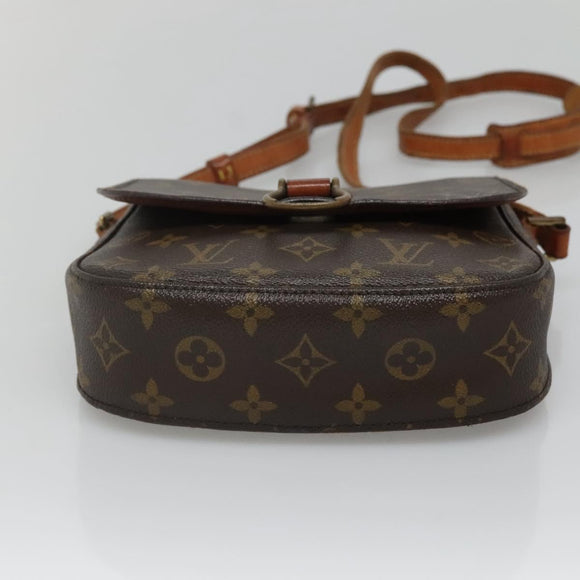 LOUIS VUITTON Monogram Monogram Saint Cloud MM Shoulder Bag M51243 Auth 136010
