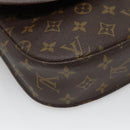 LOUIS VUITTON Monogram Monogram Saint Cloud GM Shoulder Bag M51242 Auth 136011-16