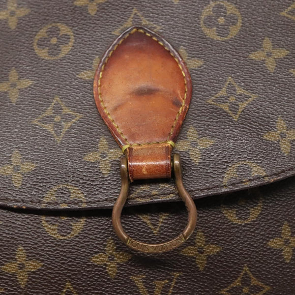 LOUIS VUITTON Monogram Monogram Saint Cloud GM Shoulder Bag M51242 Auth 136011
