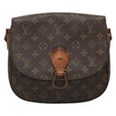 LOUIS VUITTON Monogram Monogram Saint Cloud GM Shoulder Bag M51242 Auth 136011-13