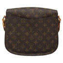 LOUIS VUITTON Monogram Monogram Saint Cloud GM Shoulder Bag M51242 Auth 136011-2