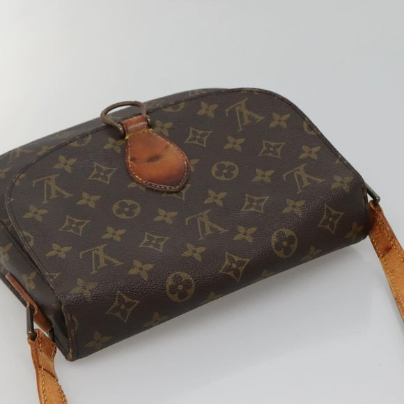 LOUIS VUITTON Monogram Monogram Saint Cloud GM Shoulder Bag M51242 Auth 136011