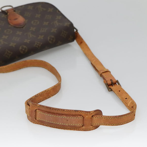 LOUIS VUITTON Monogram Monogram Saint Cloud GM Shoulder Bag M51242 Auth 136011