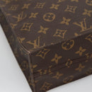 LOUIS VUITTON Monogram Sac Plat Hand Bag M51140 LV Auth 136014-14