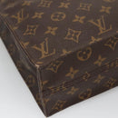 LOUIS VUITTON Monogram Sac Plat Hand Bag M51140 LV Auth 136014-16