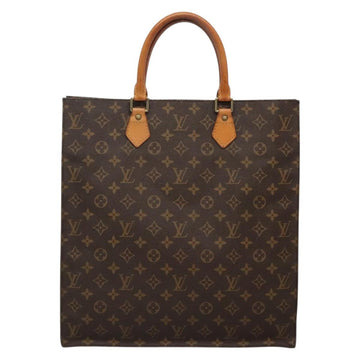 LOUIS VUITTON Monogram Sac Plat Hand Bag M51140 LV Auth 136014 - 0