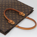 LOUIS VUITTON Monogram Sac Plat Hand Bag M51140 LV Auth 136014-6