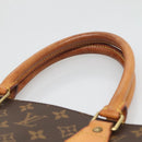 LOUIS VUITTON Monogram Sac Plat Hand Bag M51140 LV Auth 136014-8