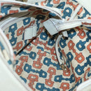 GUCCI GG Canvas Guccissima Tote Bag Leather Ivory Gold 145993 Auth 136024-17