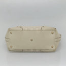 GUCCI GG Canvas Guccissima Tote Bag Leather Ivory Gold 145993 Auth 136024-9