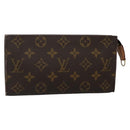 LOUIS VUITTON Monogram Bucket GM Accessory Pouch LV Auth 136025-1